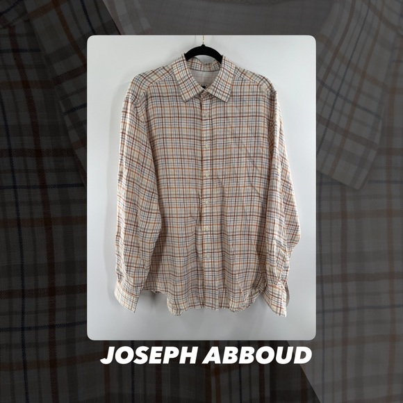 Joseph Abboud Other - EUC Joseph Abboud Plaid Button Down Shirt